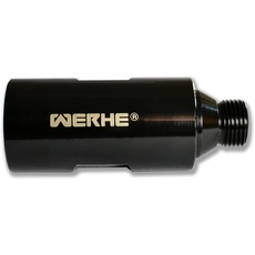 WERHE® Adapter 1 1/4" UNC auf R 1/2" Muffe. Für Kernbohrgerät zu betonlochsägen, Kernbohrmaschine zu Dosenbohrer.