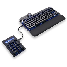 Bild von Everest Max Midnight Black, LEDs RGB, MX RGB BLUE, USB, DE (MG-EVK1B-CB1-DE)