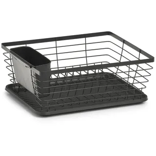 Zeller Abtropfgestell 37 x 30,5 x 14,5 cm schwarz