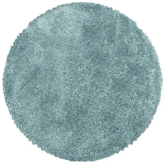 Fluffy 3500 Hochflorteppich 120 cm blau