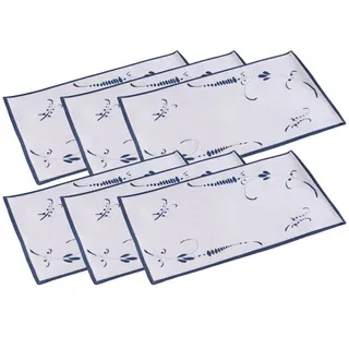 Villeroy & Boch "Platzesets Vieux Luxembourg 49 x 32,5 cm 6er Set bunt", waschbar bis 40 Grad C,