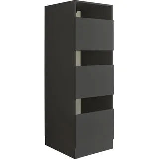 laundreezy Wäscheschrank 50 x 162 x 67,5 cm Anthrazit