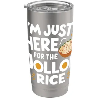 Ich bin nur wegen des westafrikanischen Nigeria-Rezepts von Jollof Rice hier Doppelwandiger Edelstahl-Thermobecher