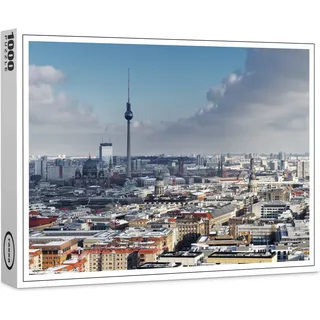 raxxa Premium-Puzzle "Berlin Cityblick im Winter", 1000 Teile