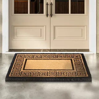 Villeroy & Boch Fußmatte »Louis, Türmatte« rechteckig 23 mm Höhe Robust, Innen, Außen, Schmutzabtreter, Wetterfest, Natur, Kokos braun