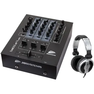 JB Systems Battle 4-USB DJ-Mischpult Set