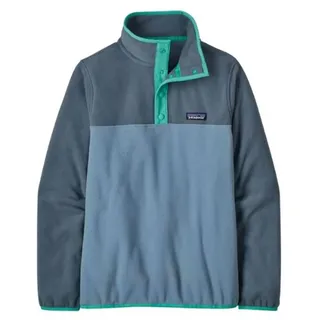 Patagonia Damen Fleecejacke Micro D SNAP Plum Grey - M