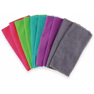 Lifetime Clean Mikrofasertücher - 10 Stück - Mikrofasertuch - Fenstertuch - Nachhaltig - Mehrere Farben