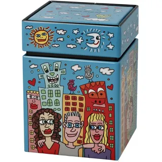 GOEBEL Teedose James Rizzi Summer in the City - Pop Art