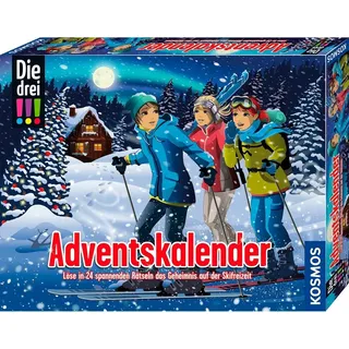 Kosmos Die drei !!! Adventskalender 2023 - Das Geheimnis auf der Skifreizeit