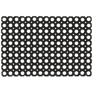 vidaXL Fußmatte Rechteckig 40x60 cm Gummi
