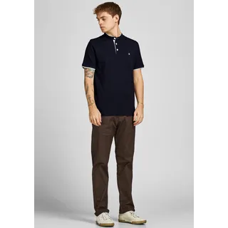 Jack & Jones Poloshirt »PAULOS MAO POLO«, blau