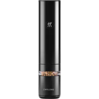 Zwilling Enfinigy Elektrische Pfeffer- und Salzmühle, Schwarz