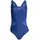 Damen Swimsuit Dark Blue/Semi lucid Blue 48