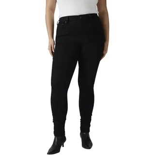 Levi's für Damen. 18882-0762 Skinny High Rise Jeans 721 schwarz (33/32), Lässig, Baumwolle, Denim