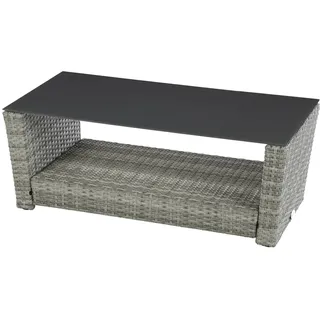 Hespéride - Garten-Couchtisch Polynésia Havane - 100 × 54 × 38 cm - Havanna