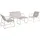 Gartenmöbelset Genua 4-tlg. Sand