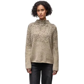 Street One Federgarn Jacquard Pullover Sanded beige 42