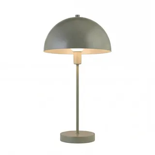 Tischleuchte Tischlampe Bauhaus Grün E14 46,2 cm Metall Wohnzimmer Pilzleuchte