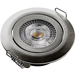 Heitronic Einbauleuchte 1er Pack rund Silber