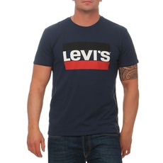 Bild Levi's Herren Sportswear Logo Graphic T-Shirt,Dress Blues,XS