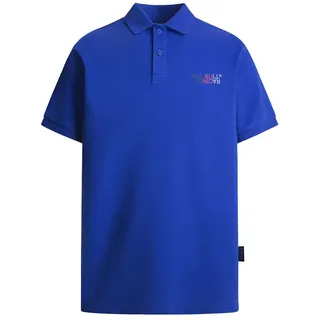 Red Bull Racing Tonal Graphic Logo Kurzarm-poloshirt - Electric Blue - L