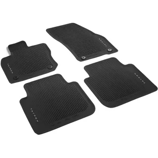 Volkswagen Original VW Tayron Gummi Fußmatten Allwetterfußmatten 4X Gummimatten, 57L06150082V