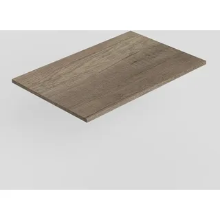 Baikal Holz-Arbeitsplatte für Badezimmer, Melamin, 16 mm, Tischplatte, Verschiedene Ausführungen und Größen, kombinierbar mit jedem modularen Möbelstück, Holzarbeitsplatte, 1,6 cm, 70 cm