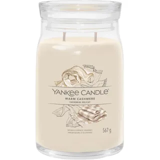 Yankee Candle Warm Cashmere Duftkerze 567 g beige