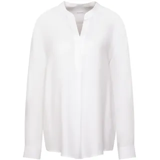 Seidensticker Damen Bluse - Fashion Bluse - Tunika Bluse - Regular Fit – Stehkragen - V-Ausschnitt - Langarm – 100% Viscose