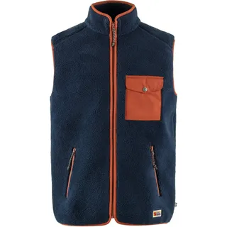 Fjällräven Herren Vardag Pile Fleece Weste (Größe XL, blau)
