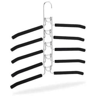 Relaxdays Kleiderbügel Mehrfachkleiderbügel (3 x)