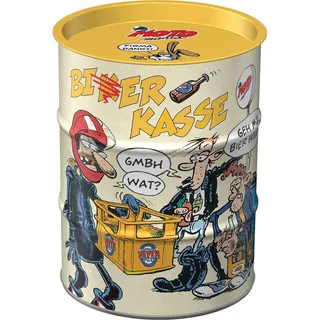 Nostalgic-Art Retro Spardose, 600 ml, MOTOmania – Biker-Kasse – Geschenk-Idee für Biker, Original Lizenzprodukt (OLP), Sparschwein aus Metall, Vintage Blech-Sparbüchse