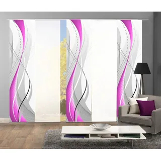 Home fashion Wuxi 60 x 245 cm lila 5 St.