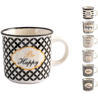 PENGO 8236260 Kaffeetasse Black Gold, New Bone China, Cc110, Keramik