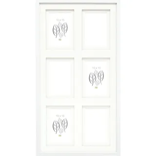 Deknudt S65KK1 weiß 6x10x15 Holz Galerie doppeltes Passepar.