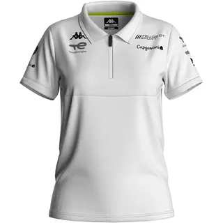 Kappa Andrews-peugeot Sport Kurzarm-poloshirt - White - 3XL