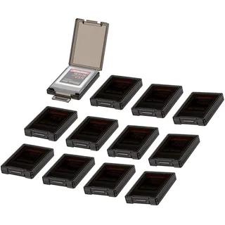 (12er Pack) KIWIFOTOS Cfexpress Typ B & XQD Speicherkarten Etui Spielkarten Halterung