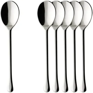 Villeroy & Boch Espressolöffel 6 St. Edelstahl 10,6 cm Silber