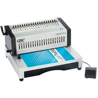 Gbc Cb25e Pro Kamm-binder - Black - One Size