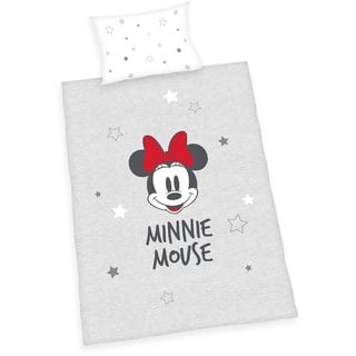 Herding Bettwäsche Disney's Minnie Mouse Bettwäsche-Set, Kopfkissenbezug 40 x 60 cm