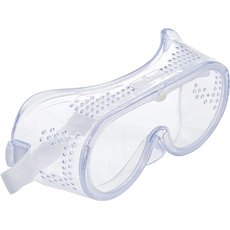 Bild 3622 Schutzbrille transparent | für Brillenträger geeignet | mit Belüftungslöchern | Vollsichtbrille / Überbrille / Schleifbrille / Sicherheitsbrille