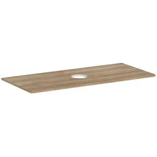 Hansgrohe Xelu Q Konsolentisch 118,0x55,0x0,0 Eiche Natur