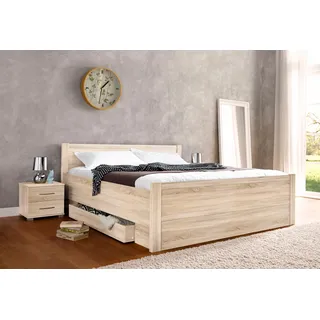 Priess »Husum Schlafzimmer Jugendzimmer Rahmenbett« mit Komforthöhe verschiedene Ausführungen hochwertige Premium Qualität,
