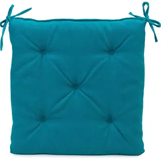 Gözze Darco Stuhlkissen 40 x 40 cm Petrol