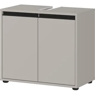 Germania Waschbeckenunterschrank Lemont 63 x 55 x 34 cm Grau