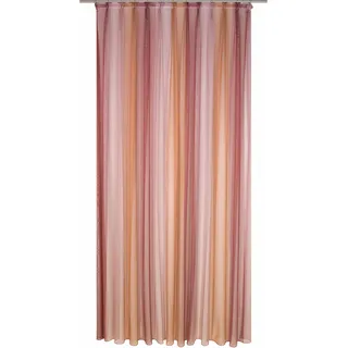 Wirth Gardine »Eloise« Faltenband 1 Stk. tlg. Store, rot