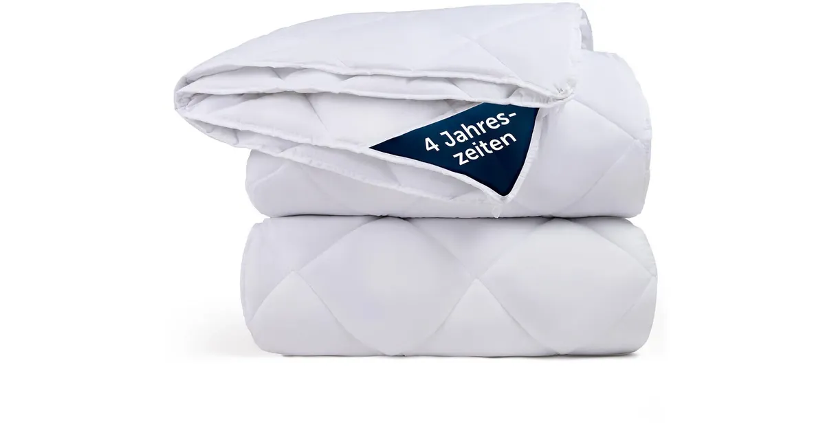 Blumtal 4 Jahreszeiten Bettdecke 155x220 cm - Oeko-TEX zertifizierte ...