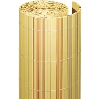 Sichtschutzmatte videx Rügen PVC 300 x 140 cm bambus