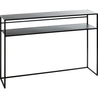 Haku-Möbel Konsolentisch rechteckig 112,0 x 28,0 x 81,0 cm schwarz